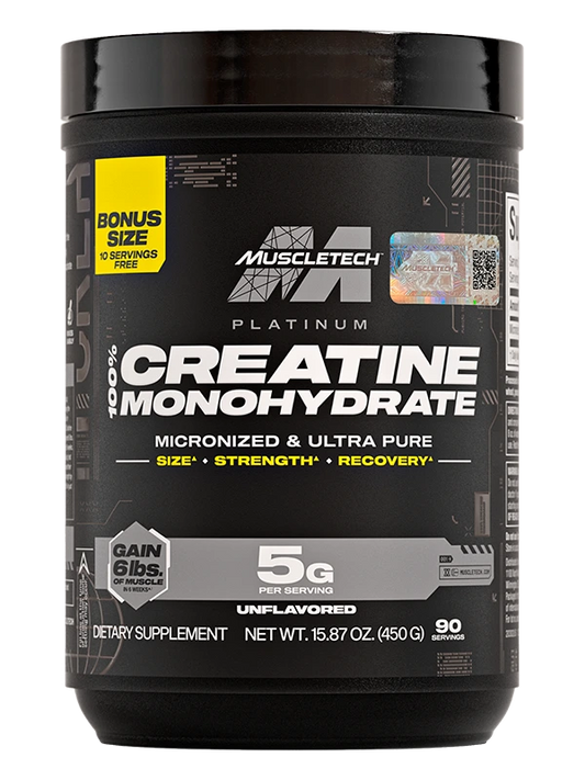 Platinum 100% Creatine Monohydrate 450g - Muscletech
